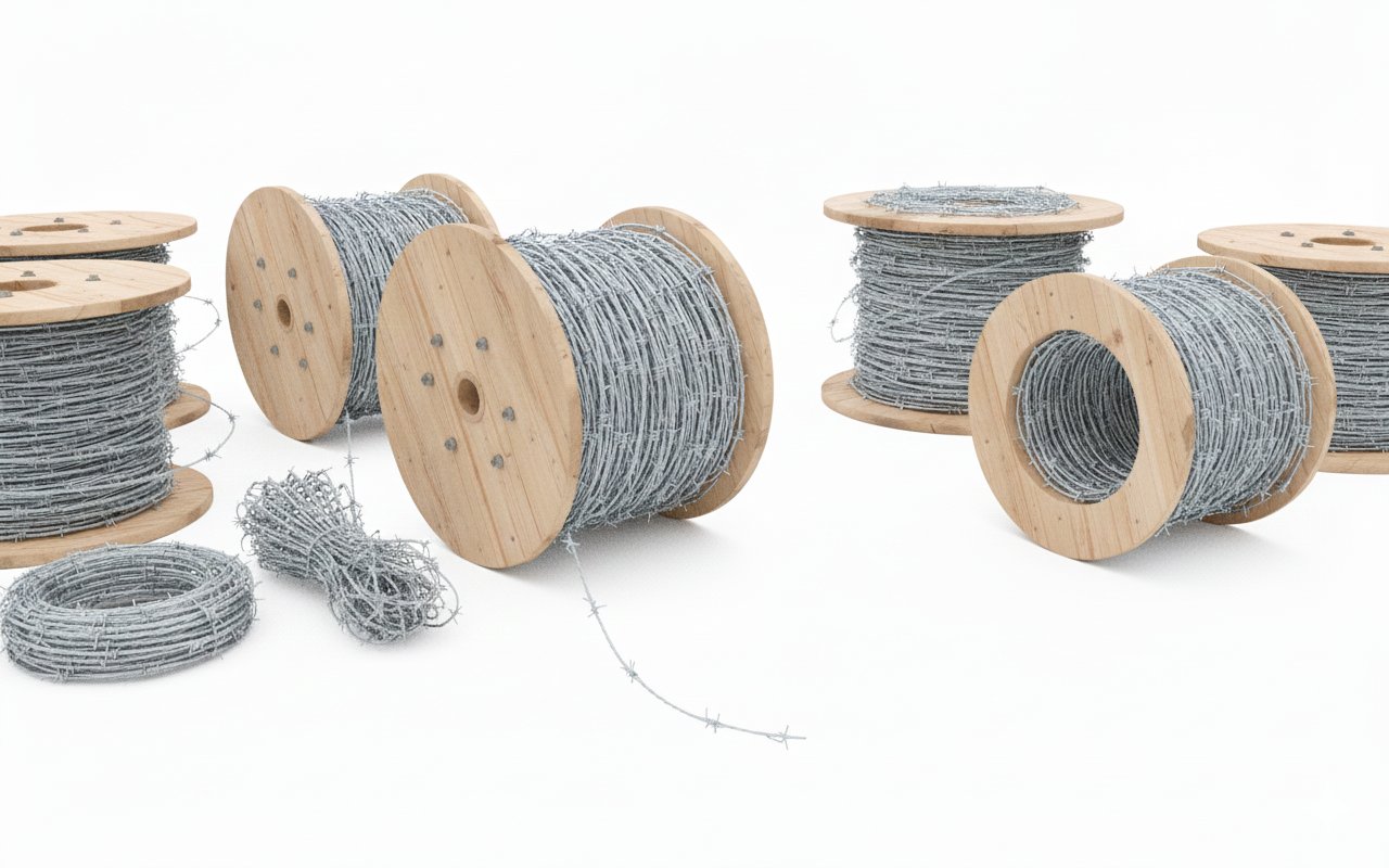 Fully automatic barbed machine